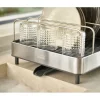 Égouttoir à vaisselle extensible en acier inoxydable Joseph Joseph