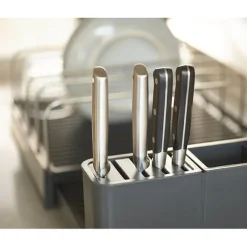 Égouttoir à vaisselle extensible en acier inoxydable Joseph Joseph