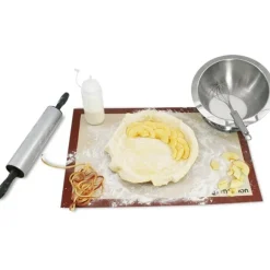 Grand tapis de cuisson professionnel silicone et fibre de verre 58 cm Mathon