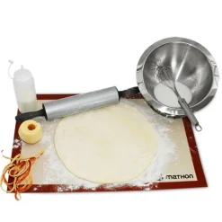 Grand tapis de cuisson professionnel silicone et fibre de verre 58 cm Mathon