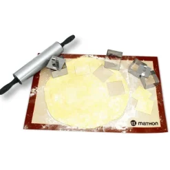 Grand tapis de cuisson professionnel silicone et fibre de verre 58 cm Mathon