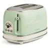 Grille pain 2 fentes Vintage Verde 810 W Ariete 155 Ariete