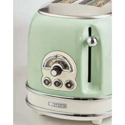 Grille pain 2 fentes Vintage Verde 810 W Ariete 155 Ariete