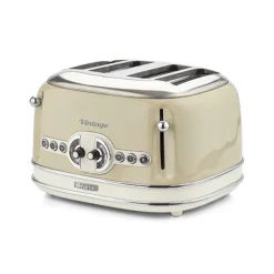 Grille pain 4 fentes Vintage 156 1 1630 W Beige' Ariete