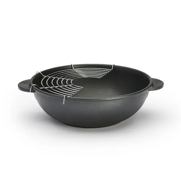 Grille pour wok 32 cm Minéral B, B Bois et Choc De Buyer