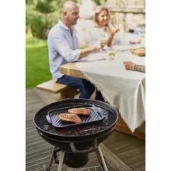 Grill viande rectangulaire Grill To Table noir satin 38 cm Peugeot