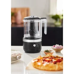 Hachoir électrique sans fil 2 vitesses 1,18 L noir réglisse 5KFCB519EBM Kitchenaid