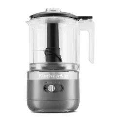 Hachoir électrique sans fil 2 vitesses 1,18 L gris mat 5KFCB519EDG Kitchenaid