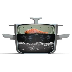 Insert cuiseur vapeur et passoire Balance 24 cm Berghoff