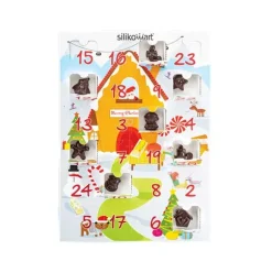 Kit calendrier de l’avent avec moule en silicone Silikomart