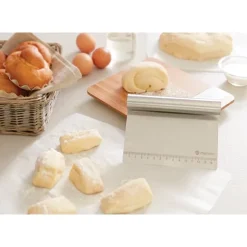 Kit faire son pain : plaque à baguettes + coupe pâte+ incisette