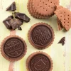 Kit moule en silicone pour biscuits ronds au chocolat Dolce Vita Silikomart