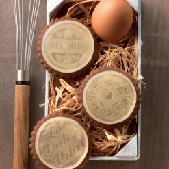 Kit moule en silicone pour biscuits ronds au chocolat Dolce Vita Silikomart
