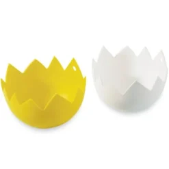 Les 2 pocheuses à œufs coquille