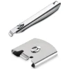 Lot 1 anse et 1 manche amovibles tout inox Clips'Inox Mathon
