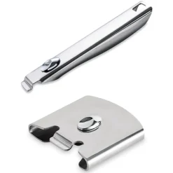 Lot 1 anse et 1 manche amovibles tout inox Clips'Inox Mathon
