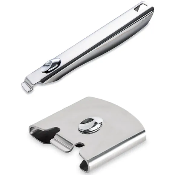 Lot 1 anse et 1 manche amovibles tout inox Clips'Inox Mathon