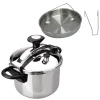 Lot autocuiseur classique 8 L et panier vapeur Lacor