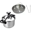 Lot autocuiseur classique 6 L et panier vapeur Lacor
