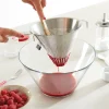 Lot chinois de cuisine en inox et pilon