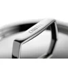 Lot 3 couvercles inox Castel’Pro 20, 24 et 28 cm Cristel