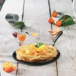 Lot crêpière revêtement anti adhérent 28 cm et kit crêpes Mathon