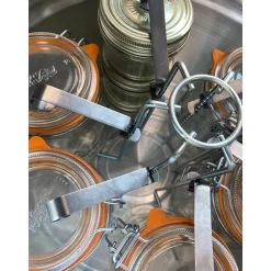 Lot cuiseur 40 L 12 bocaux et thermomètre à cadran Le Pratique
