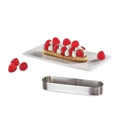 Lot de deux cercles perforé Oblong individuel De Buyer