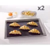 Lot de deux feuilles de cuisson anti-adhésive 40 cm NoStik