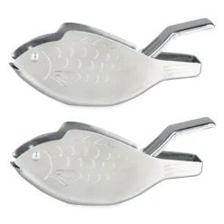 Lot de deux presses tranche de citron poisson