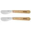 Lot de deux tartineurs N°117 inox 6 cm Opinel