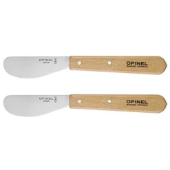 Lot de deux tartineurs N°117 inox 6 cm Opinel