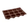 Lot de 2 Flexi'moules : 1 plaque 12 muffins + 1 plaque 6 cakes Mathon