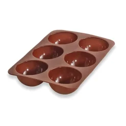 Lot de 2 Flexi'plaques 6 demi-sphère Mathon