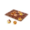 Lot de 2 Flexi'Plaques en silicone - 20 mini-muffins et 20 mini-savarins Mathon