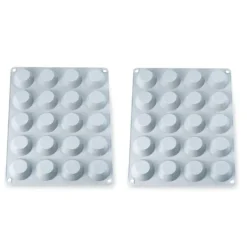 Lot de 2 Flexi'plaques 20 mini-tartelettes Mathon