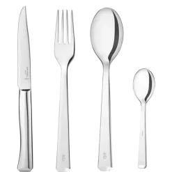 Lot de 2 ménagères Perpétue 16 pièces en inox Opinel