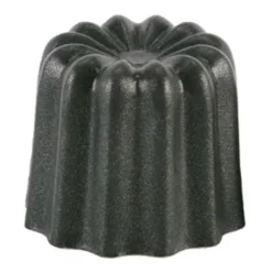 Lot de 8 moules à canelés en aluminium anti-adhésif 4,5cm Patisse