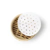 Lot de 50 papiers pour panier vapeur 23 cm Ibili