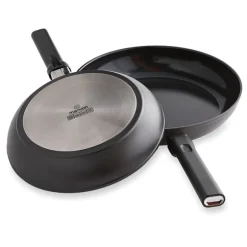 Lot de 2 poêles antiadhérentes Céramique Plus 24 et 28 cm Mathon