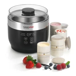 Lot de 4 pots pour yaourtière fromagère Naturamix