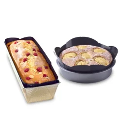 Lot de 2 protections moules à cake et ronds NoStik