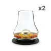 Lot de 2 sets de dégustation à Whisky Peugeot