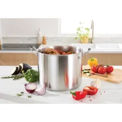 Lot faitout et marmite inox Excell’Inox 28 cm Mathon