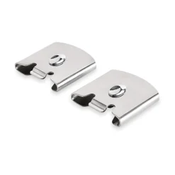 Lot faitout tout inox 24 cm 5,9 L et 2 anses amovibles Clips’Inox Mathon