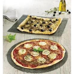 Lot 2 grilles de cuisson + tapis de cuisson en silicone Mathon