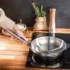Lot 2 manches amovibles tout inox Clips'Inox Mathon