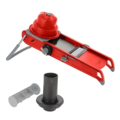 Lot mandoline swing Plus rouge et accessoire rondelle Gravity De Buyer