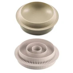 Lot moule en silicone Goccia et moule à insert rond Silikomart