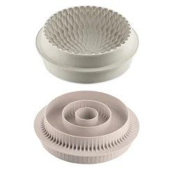 Lot moule en silicone Honoré et moule à insert rond Silikomart